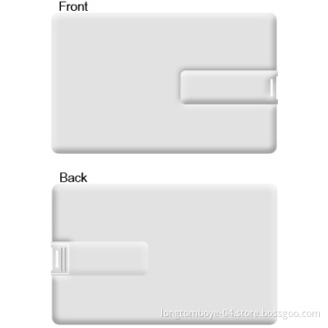 High Speed Credit Card USB 3.0 Flash Drive Logo Welcomed